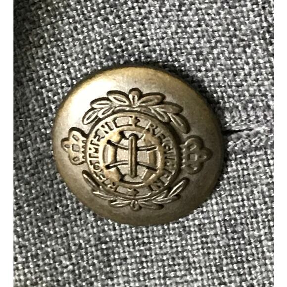 Meeting Street Mens Sportscoat Blazer Jacket Medium Gray Wool Poly Blend 42 R - Picture 7 of 12